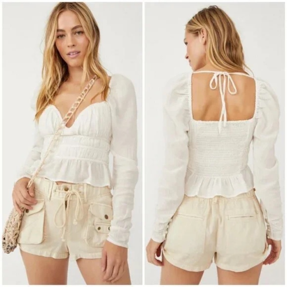 Elegant White Women's Top